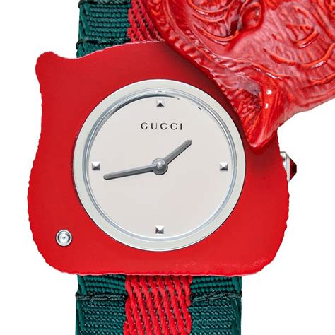 gucci le marché des merveilles tiger watch|Gucci Le Marche Des Merveilles Watch YA1264007A.